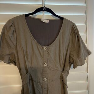 Altar state linen dress.